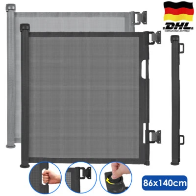 Kinder Treppenschutzgitter Türschutzgitter Schutzgitter Absperrgitter Ausziehbar - Bild 1 von 4