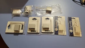 stock 8 Filtri ADSL RJ11 - ADJ Splitter telefonico adattatore sdoppiatore - Zdjęcie 1 z 3