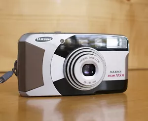 Samsung Maxima Zoom 105XL 35mm Point & Shoot Film Camera, Fully Functional - Picture 1 of 10