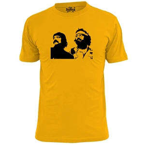 Camiseta para hombre silueta Cheech and Chong spliff - Imagen 1 de 3