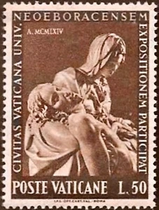 Vatican #Mi451 MNH 1964 Michelangelo Pieta Statue New York [384] - Picture 1 of 1