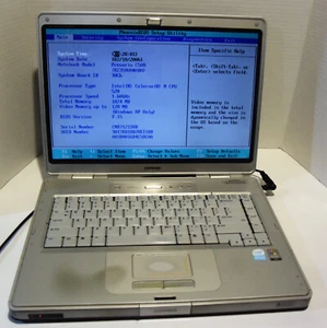 Compaq Presario C555NR 15.4" Notebook (Intel Celeron M 1.60GHz 1GB) AS IS - Picture 1 of 10