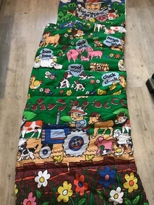 VINTAGE RETRO CHILDS SLEEPING BAG SLUMBALUX CAMPING CAMPER VAN - Picture 1 of 4