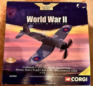 Corgi Diecast Aviation 1:72 Corsair 1-JT172 RN Fleet Air Arm Ltd EdAA33003 - Bild 1 von 6