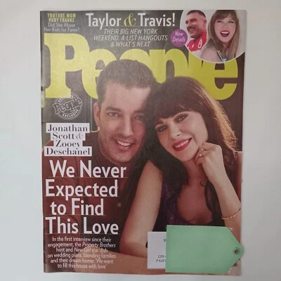 People MagazineTaylor & Travis Jonathan Scott  Zooey Deschanel  October 16, 2023 - Image 1 of 2