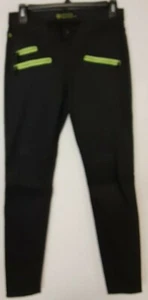 Womens Rock & Republic Pants Banshee Size 2, Black /Green - Picture 1 of 3