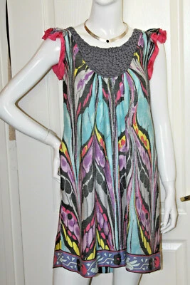 Vestido Custo Barcelona Estampado Multicolor Talla M #17/19 Foto 1 de 4