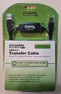 Plugable USB 2.0 Easy Transfer Cable USB-EASY-TRAN - Picture 1 of 2