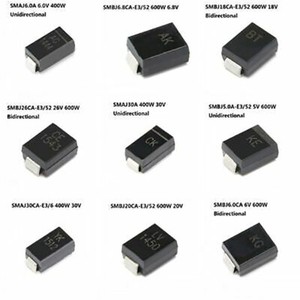 TVS SMD Transient Suppressor Diodes 400W 600W 5-40V Bidirectional/Unidirectional