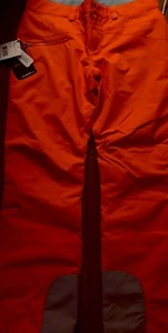 Obermeyer Ski Pants Malta size 14 Long Orange NWT - Picture 1 of 4