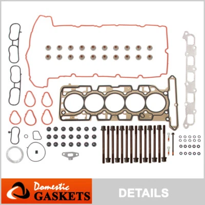 Juego de pernos de junta de culata 3,7 DOHC para Chevrolet GMC Hummer H3 Isuzu I-370 07-12 Foto 1 de 4