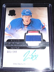 11-12 The Cup Tim Erixon Auto 3CLR Patch RC 1/249 * 1/1 His First! * Rookie Wow - Picture 1 of 2