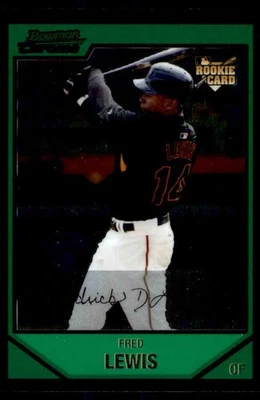 2007 Bowman Chrome Draft ! Fred Lewis #BDP21 - Image 1 of 2