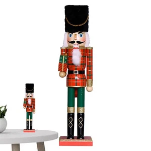 Nutcracker Figure 19.69in Holiday Nut Cracker Doll Figure Toy Wooden everyday - Picture 1 of 6