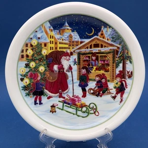 Arzberg Porzellan Weihnachtsteller - Auf dem Weihnachtsmarkt – Teller Ø 26 cm - Bild 1 von 5