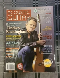 Acoustic Guitar Magazine February 2007 L. Buckingham Like New Used Condition - Foto 1 di 1