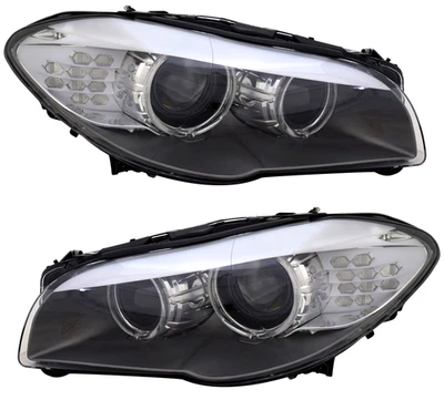 Scheinwerfer Set für 5er BMW F10 F11 2009-2013 Xenon D1S Stellmotor LWR - Bild 1 von 4