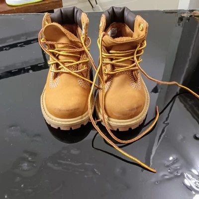[TB012809713] Timberland 6 pulgadas BOTA PREMIUM 'TRIGO' para niños pequeños Foto 1 de 4