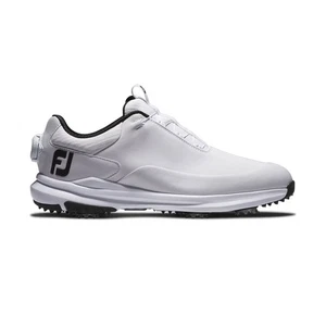 New Mens FOOTJOY TOUR RIVAL BOA GOLF SHOE 56961 WHITE / BLACK US 7-10.5 TAKSE - Picture 1 of 6