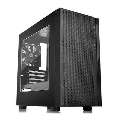 4711246871281 Thermaltake Versa H18 Micro Tower Black Thermaltake - Image 1 of 4