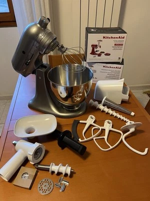 KitchenAid Planetaria 5KSM175PSECU - Usata e completa di accessori - Immagine 1 di 3