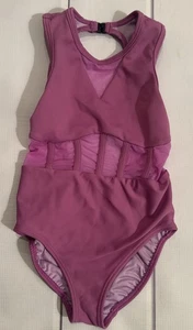 five dancewear leotard Child Size Medium Purple  - Picture 1 of 8