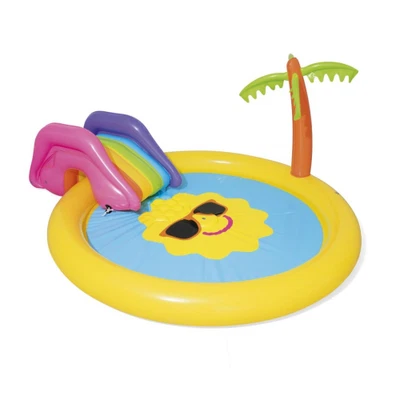 Bestway 53071 Playcenter Sunnyland Aufblasbarer Pool mit Rutsche, PVC, 2+ - Bild 1 von 4