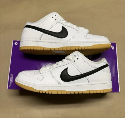 Talla 7.5 - Nike SB Dunk goma blanca baja Foto 1 de 4