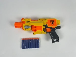 Pistola de etiqueta de dardo motorizada Nerf Barricade | con balas nuevas | Probada y funcionando - Imagen 1 de 3