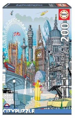 Educa London City Jigsaw Puzzle - 200 Pieces - Brand New - Sealed in Box - Image 1 of 2