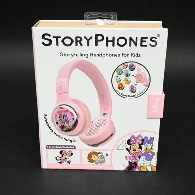 STORYPHONES Kids BT Foldable Disney Headphones StoryShield - Rose Pink