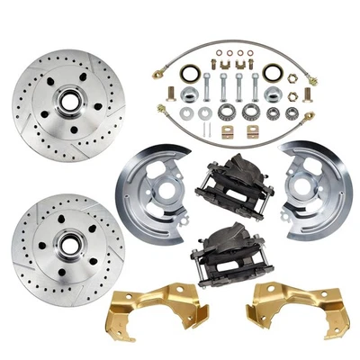 Front Disc Brake Kit For 1964-1974 Chevelle Malibu Camaro Firebird Omega Apollo - Image 1 of 4