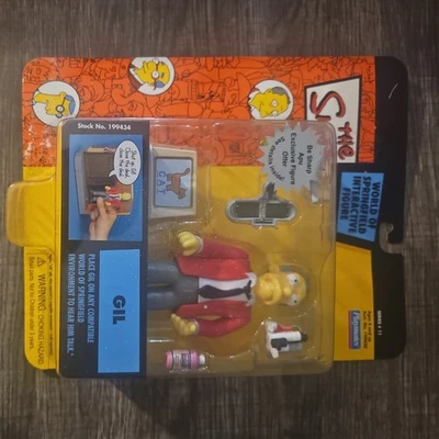 The Simpsons - Gil - series 11 World of Springfield figure by Playmate Toys - Image 1 of 2