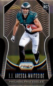 Panini Prizm Rookie Base 2019 #348 J.J. Arcega Whiteside Philadelphia Eagles RC - Imagen 1 de 2