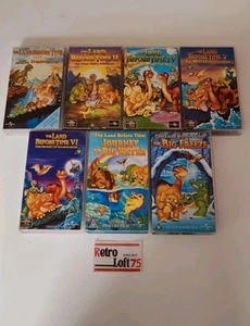The Land Before Time Children's VHS Bundle. Good Used Condition - Picture 1 of 6