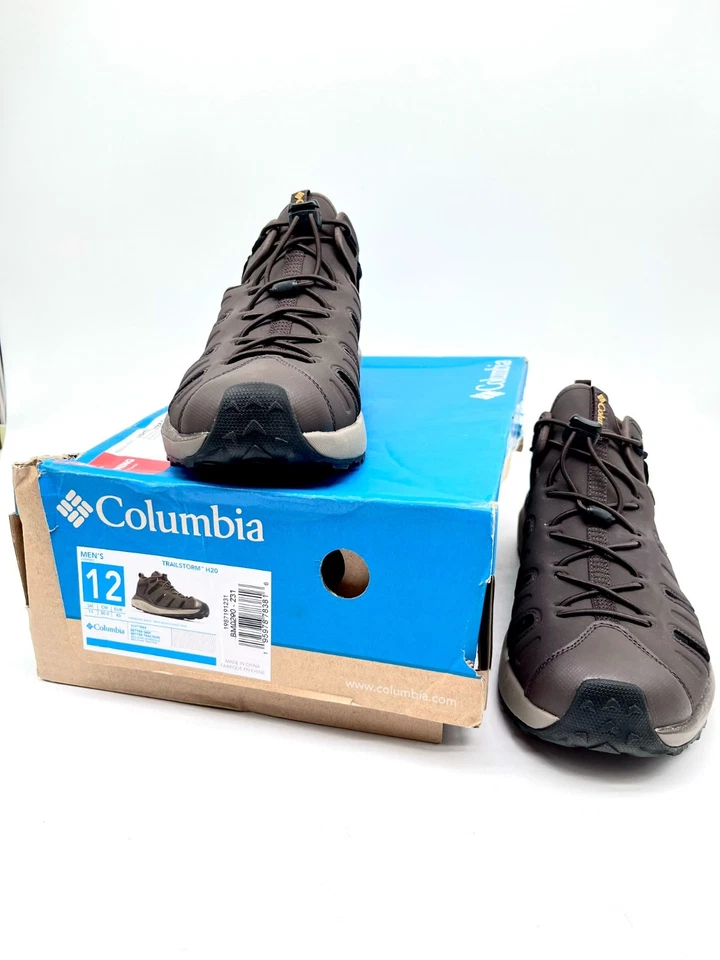 Zapato de caña baja Columbia para hombre cordobés/negro Trailstorm H20 talla 12 - usado Foto 1 de 4