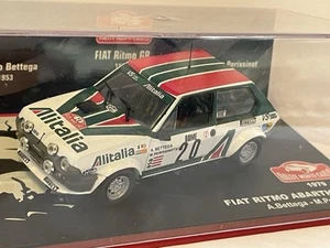 1/43 FIAT RITMO 75 ABARTH RALLY MONTE CARLO RALLY 1980 BETTEGA - Picture 1 of 1