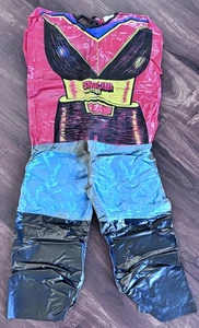 Costume Halloween Vintage Mazinga Shogun Guerriero Plastica Ben Cooper M Senza Maschera - Foto 1 di 4