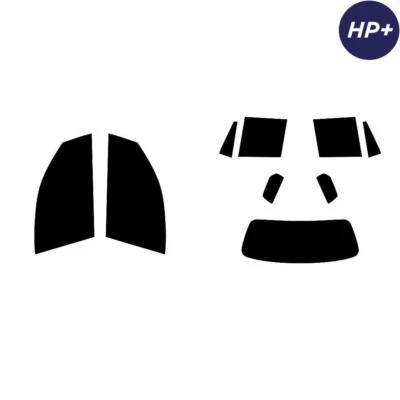 For Mazda 2 5-door Hatchback 2002-07 Carbon Pre Cut Window Tint Full 2-ply HP+ - Image 1 of 4