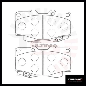 Ultima Front Brake Pad Set DB1739C Suits Toyota Hilux KUN26R GGN25R N70 - Bild 1 von 1