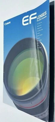 Original Brochure for Canon EF Lenses for EOS Cameras - Image 1 of 3