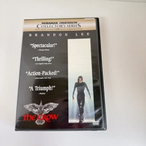 The Crow~DVD Movie 1999~Brandon Lee~2 Disc Collectors Series~w Scene Insert - Picture 1 of 6