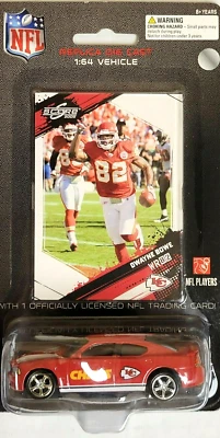 NFL Kansas City Chiefs Diecast Dodge Charger, NUEVO (edición 2009) Dwayne Bowe Foto 1 de 3