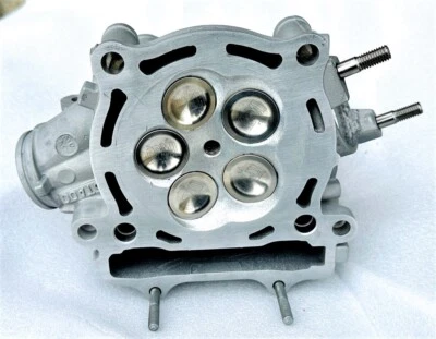 06-09 YZ450F Ported Assembled Cylinder Head Port Polish Kibblewhite Valve Spring - Image 1 of 4
