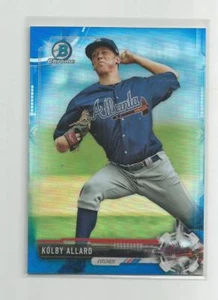 2017 Bowman Draft Chrome KOLBY ALLARD Blue Refractor 126/150 - Picture 1 of 1