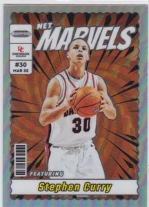 STEPHEN CURRY Steph NET MARVELS $$ PRIZM VARIATION Davdison GOLDEN STATE WARRIOR - Picture 1 of 2