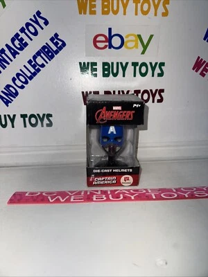 Capacete Marvel Capitão América Die-Cast Display Avenger Exclusive Walgreens 🔥 - Imagem 1 de 4