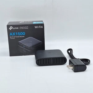 TP-Link Ultra-Portable Wi-Fi 6 AX1500 Travel Router TL-WR1502X -NOT WORKING- - Picture 1 of 5