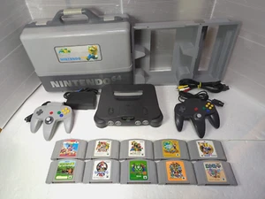 Nintendo 64 Region Free Console 2Controller Case Smash Bros. N64 japan - Picture 1 of 24