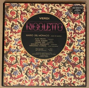 VERDI - Rigoletto-Mario Del Monaco: Alberto Erede (Vinyl 3LP Box) RS63005 - Picture 1 of 1